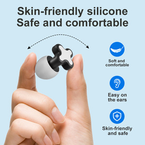 Washable Three-Layer Silicone <strong>Earplugs</strong> for Kids Adults-Hearing Protection Swimming Surfing Snoring Safety Sound <strong>Blocking</strong> - Product Image 5