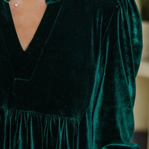 OEM OEM Vestido Mini de Moda Casual Europeo y Americano, Sexy y Moderno, con Volantes, para Fiesta de Navidad - Product Image 4