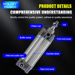 CP96กระบอกสูบนิวแมติกแบบมืออาชีพออกแบบได้เองด้วยแรงขับขนาดใหญ่สามารถปรับจังหวะได้ชิ้นส่วนพรีเมี่ยมจากผู้จัดจำหน่ายในประเทศจีน - Product Image 5