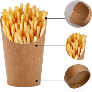 Boîte d'emballage en papier pour la restauration rapide personnalisée avec logo - Product Image 4