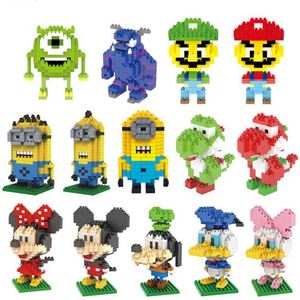 144 PCS <span class=keywords><strong>Nano</strong></span> khối hành động pokemined <span class=keywords><strong>Minion</strong></span> loạt hộp sembo gạch giáo dục particl xây dựng khối tự làm quà tặng đồ chơi cho trẻ em - Product Image 4