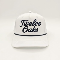 Casquette de golf robuste à 5 panneaux, imperméable, avec logo brodé personnalisé, faible MOQ, OEM, séchage rapide, tissu haute densité, sport