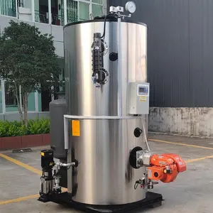 Lss mini gerador de vapor a gás natural, 100kg, para indústria alimentar