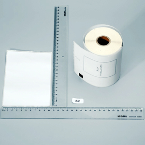 Venta al por mayor de fábrica, <span class=keywords><strong>impresora</strong></span> <span class=keywords><strong>Brother</strong></span> compatible personalizada, 4x6, DK1241, DK241, etiqueta de impresión autoadhesiva, papel adhesivo térmico - Product Image 3