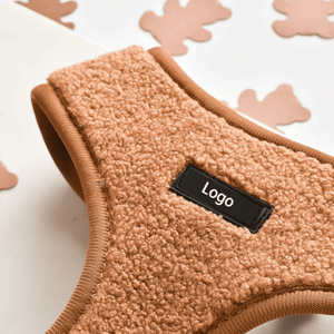 Harness Teddy Mesh Super lembut, jenis Step-in ramah lingkungan tali anjing Set dasi kupu-kupu kain anjing mewah beruang kecil dan sedang - Product Image 2