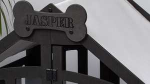 Küçük hayvanlar için ahşap açık kedi köpek evi <span class=keywords><strong>Pet</strong></span> köpekler evler kafesleri taşıyıcılar kulübesi - Product Image 4