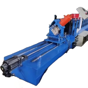 Machine de formage de rouleaux <span class=keywords><strong>Omega</strong></span> de quille en acier entièrement automatique de calibre léger Cloison sèche Profil en C Grille en forme de U Roulement à engrenages PLC - Product Image 1