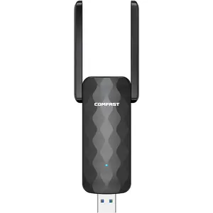 comfast 650mbps网卡Wifi适配器双频2.4g 5.8g无线适配器USB2.0个人电脑无线加密狗