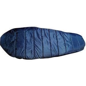 Saco de dormir portátil de momia de supervivencia al aire libre con bolsillo de almohada de ventilación lateral con cremallera bolsillo interior y diseño de cremallera central - Product Image 3