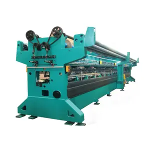 Single needle bed warp knitting machine with excellent performance can produce safety protective net olive net purse Seine