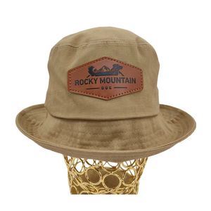 Sombrero de Pescador Unisex de Moda con Bordado 3D, Diseño OEM de Terciopelo, Lazo Popular, Dibujos Animados, Logotipo de Cuero, Uso Diario Informal - Product Image 3