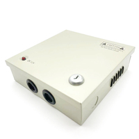 Alimentation CCTV 60w 12v 5a 4 canaux Boîtier d'alimentation pour caméra CCTV Accessoires CCTV