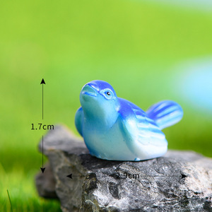 Animal Figures Tiny Artificial <strong>Birds</strong> <strong>Model</strong>, DIY Terrarium &amp; Doll House Decor, Micro Moss Landscape Accessories, Mini Garden - Product Image 6