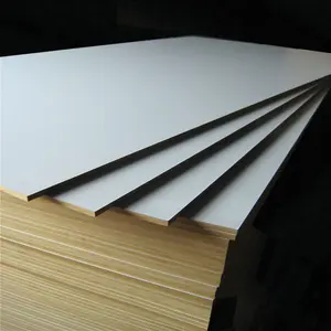 Fabrika fiyat melamin mdf levha 3mm 6mm 10mm 15mm 17mm 18MM MDF üretici mobilya dolap gardırop