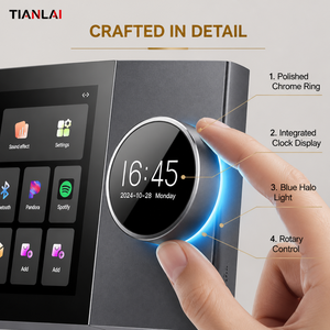 Panel de Control TL-Q7 de 7 Pulgadas con Android 11 y Zigbee Gateway para Más de 50 Dispositivos, Compatible con <span class=keywords><strong>Spotify</strong></span>, YouTube, Alexa Music, 8x30W, Montaje en Pared - Product Image 2