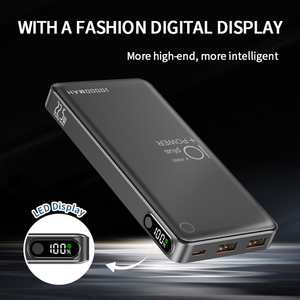 Prodotti più venduti banche di potere portatili con luce a LED portatile 10000mAh carica Dual USB Power bank - Product Image 2