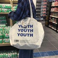 Bolsa de Mano Grande de Lona Blanca 100% Algodón con Logotipo Personalizado, Cierre de Cremallera, Diseño Plegable, Asas Dobles, Ecológica