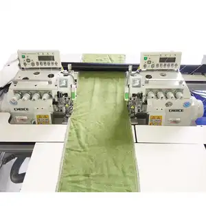 चॉइस GC-E52L-R नवीनतम तकनीक पूर्ण स्वचालित बाएँ और दाएँ हाथ का तौलिया बनाने वाली ओवरलॉक सिलाई मशीन की कीमत