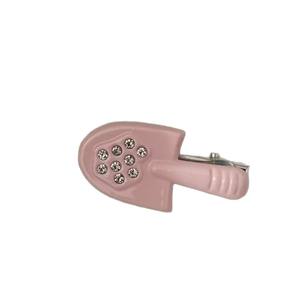 Qianjin lindo divertido martillo Rosa moda diamante Horquillas para el cabello brillo pinzas laterales para el cabello para uso diario horquillas al por mayor pinzas para el cabello - Product Image 6