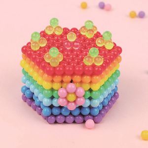 Nouveau jouet de puzzle DIY 2025 pour enfants, haute qualité, 5000 perles, 24 couleurs, 5 mm, pâte à modeler collante, perles d'eau magiques, slime - Product Image 3