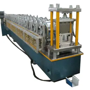 Diskon besar mesin pembuat rumah kaca baja logam talang air Downspout di Tiongkok