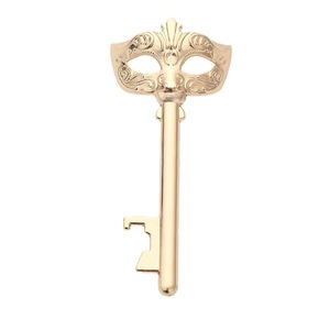 Cadeaux promotionnels IStapromo : Décapsuleur de bouteille en métal en forme de masque, idéal pour les cadeaux d'anniversaire, les cadeaux pour adultes et les cadeaux promotionnels. - Product Image 2