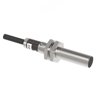 Capteur de proximité inductif mini-cylindrique Sense TXF05-01NO DC 3 fils, boîtier en acier inoxydable, distance de détection 1 mm, encastré