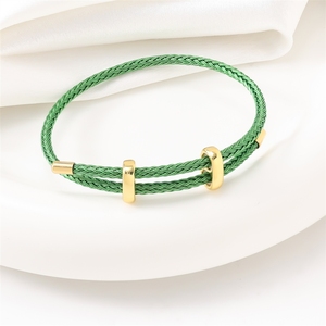 Pulsera Ajustable de Alambre de Acero con Cierre en Forma de 8, Accesorio <span class=keywords><strong>para</strong></span> Hacer Joyería con Cuentas, Cordón de Acero Inoxidable <span class=keywords><strong>para</strong></span> Manualidades - Product Image 4