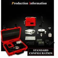 Niveau laser 4D professionnel rouge auto-nivelant, faisceau 360° droit/incliné, précision 2 mm/7 m, indice IP54