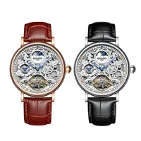 KINYUED J078 Montre Homme de Luxe Mécanique de Haute Qualité Multifonction Mouvement Automatique Fournisseur de Montres Homme