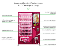 Offre Spéciale automatique de pièces de monnaie nouveau distributeur automatique de cils cosmétiques beauté pour une utilisation de location avec paiement sans espèces