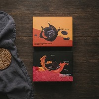 Boîtes en carton rigide de haute qualité Golden Horse Choco Miel Rhino VVIP pour emballage de café, avec finition UV rose Pussycat