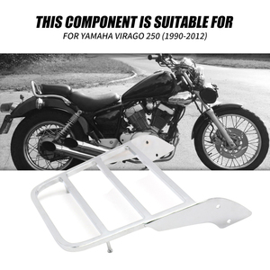 ชั้นวางสัมภาระรถจักรยานยนต์สำหรับ <span class=keywords><strong>Yamaha</strong></span> <span class=keywords><strong>virago</strong></span> XV 125 1990-2012 <span class=keywords><strong>virago</strong></span> <span class=keywords><strong>250</strong></span>ที่ยึดที่นั่งด้านหลัง1990 2012 - Product Image 2