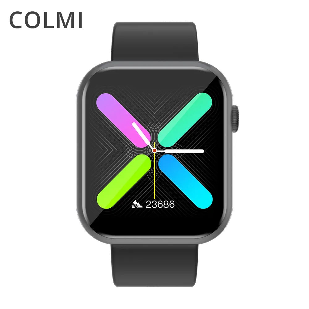 COLMI R3L Astuto Della Vigilanza della Donna Degli Uomini Pieno Smartwatch Built-in gioco IP67 impermeabile Frequenza Cardiaca Sonno Monitor Per iOS android phone