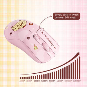 AKKO AG ONE 8K 2.4G BT Kabelgebundene Drei-Modus-<span class=keywords><strong>Maus</strong></span> mit PAW3395, 26000 DPI, 8000Hz Polling-Rate, 65g, Ergonomisch, Wiederaufladbar, Kabellose Gaming-<span class=keywords><strong>Maus</strong></span> - Product Image 4