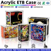 Protecteur scellé moderne et portable en acrylique avec fermeture magnétique puissante pour 5+8mm, protection UV transparente premium à 99% et anti-poussière