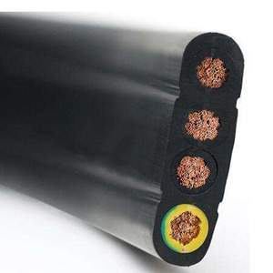 Cable de par trenzado blindado plano y flexible para ascensores y equipos mecánicos telescópicos, OEM, 8 núcleos, 26 AWG, RJ - Product Image 3