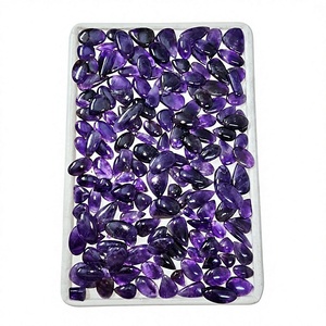 Ametyste naturelle cabochon, formes variées, pierres précieuses en vrac, violettes, polies, calibrées, haute qualité, RUHAN GEMS, pour la fabrication de bijoux et bagues - Product Image 5