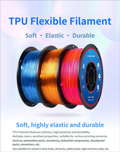 Filamento TPU 95A 90A 1 kg 1,75 mm Material Reciclable Impresión 3D de Alta Velocidad OEM - Product Image 5
