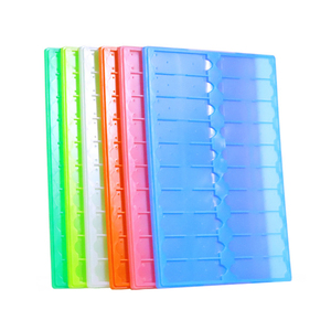 Lab Supplier <b>Slide</b> Drying Plate <b>Plastic</b> Microscope <b>Slide</b> Tray 10 Slot For Lab Use - Product Image 1