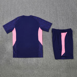 Uniformes de Fútbol de Verano, Camisetas Estampadas de Manga Corta 25/26, Cuello Redondo, Unisex, Poliéster/Nailon, Secado Rápido, Corte Atlético - Product Image 4