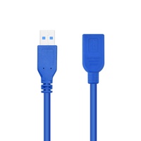 Câble d'extension USB 3.0 mâle vers femelle Cantell 1,5m-5m avec conducteurs en cuivre pur pour imprimantes et ordinateurs
