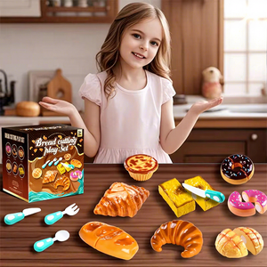 Juego de Juguetes Educativos de Cocina para Niños: Set de Comida de Juguete para Cortar, Accesorios de Cocina Preescolar para Niños Pequeños - Product Image 5