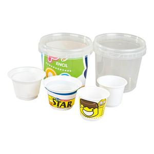 Vasos Desechables de Plástico para Postres de Taiwán con Logotipo Personalizado para Gelatina, Pudín, Yogur, Ensalada, OEM, ODM - Product Image 4