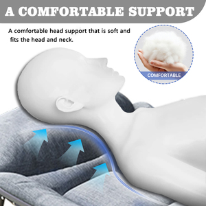 Customized Lightweight Space Saving <strong>Single</strong> Folding Metal <strong>Bed</strong> <strong>Mattress</strong> Style Folding Camping <strong>Bed</strong> for Adults <strong>Single</strong> - Product Image 5