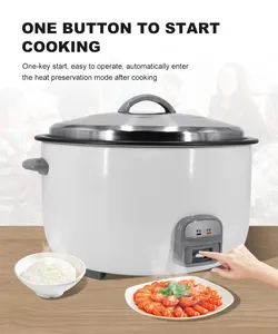 New Commercial Rice Cooker 10kg Industrial Big Size Rice Cooker