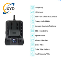 Mini caméra embarquée 4G 1080P avec vision nocturne, surveillance vidéo à distance, capteur G, boîte noire de voiture JX16 pour la sécurité du véhicule