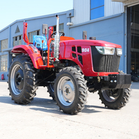 Livraison Gratuite Tracteur Agricole 4x4 Moteur Diesel Grande Machine de Construction Tracteur Industriel de Jardin