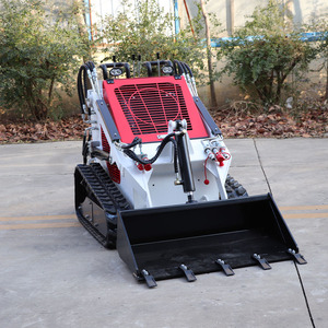 Mini-chargeuse compacte sur chenilles Somate blanche économique, moteur diesel EPA 15,7 kW, capacité de la benne de 0,2 m³, boîte de vitesses à roulements garantie 2 ans - Product Image 6