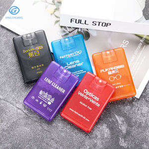 Limpiador de lentes de gafas con forma de tarjeta de crédito portátil multiusos, pantalla de pulverización, gafas, solución de limpieza en aerosol líquido - Product Image 3